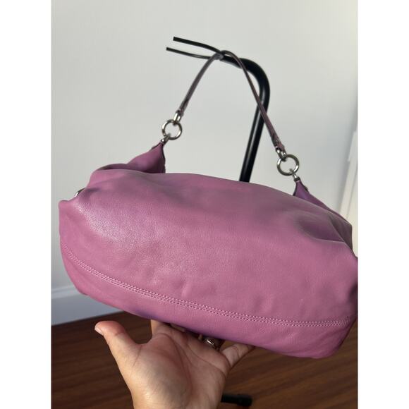 Y2K COACH 14304 Madison Hailey Purple Pink Leather Hobo Shoulder Bag No Hang Tag - Picture 10 of 15